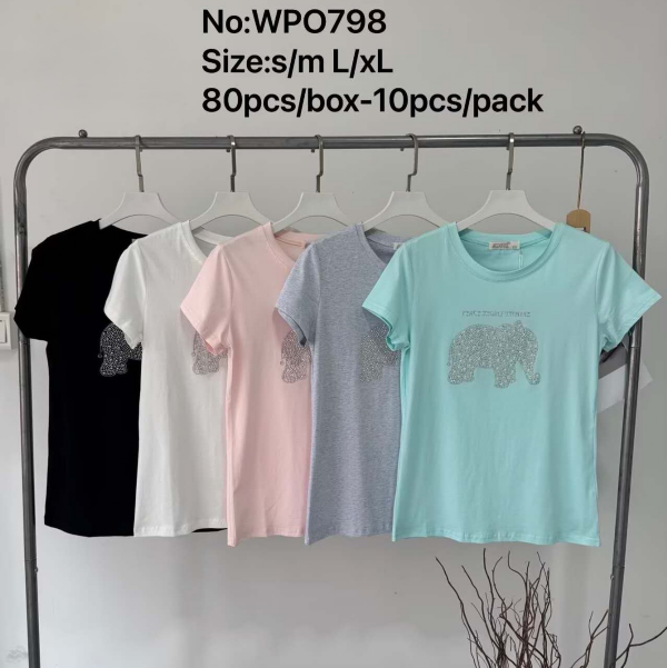 Bluzki damskie Roz S/M-L/XL, Mix Kolor Paczka 10 szt